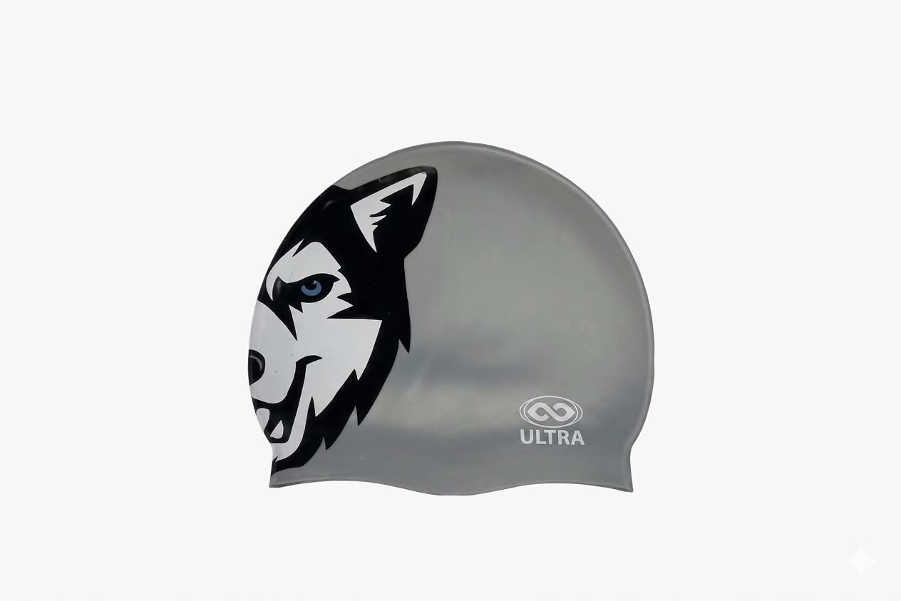 Black Wolf Cap