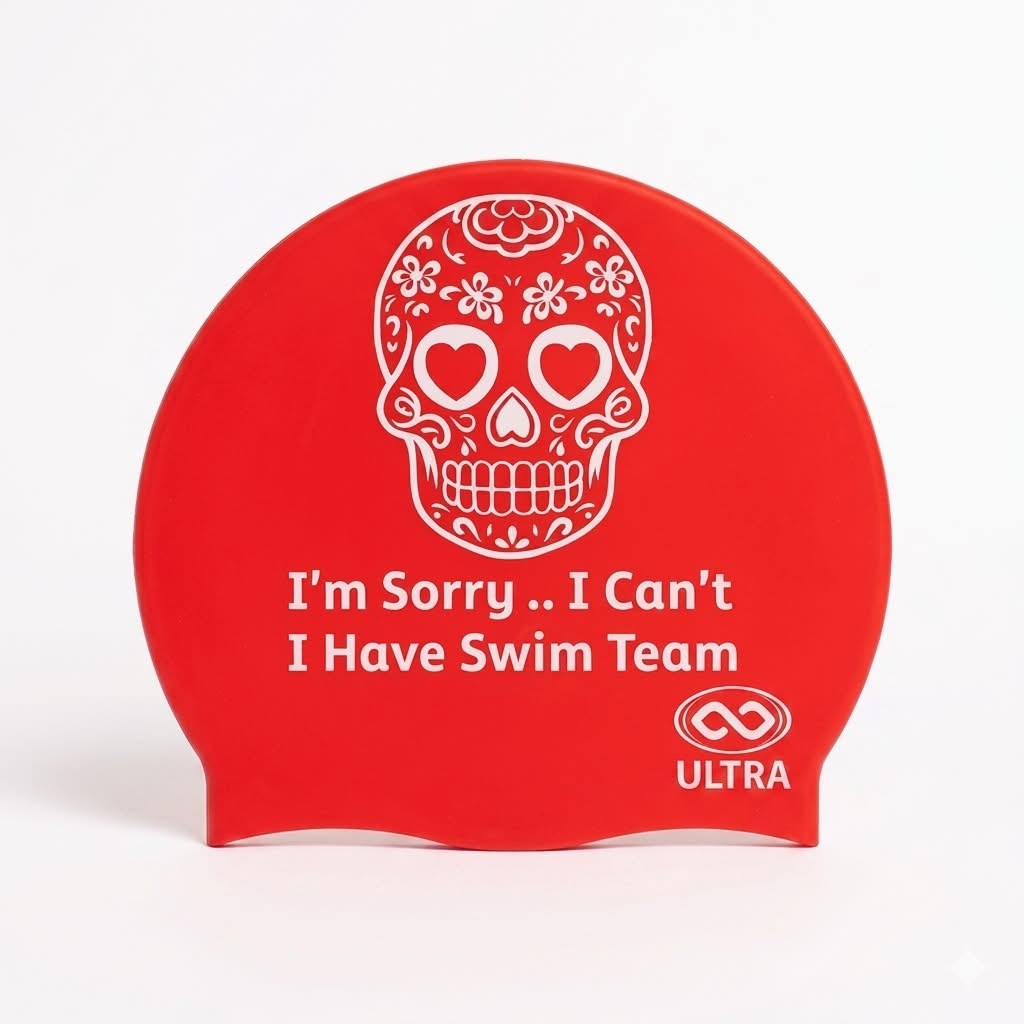 Red Skull Cap